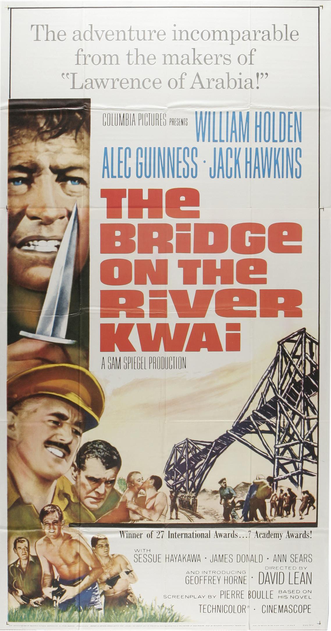 Постер фильма Мост через реку Квай | Bridge on the River Kwai