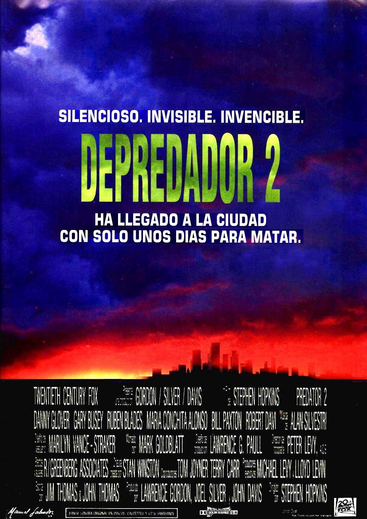Постер фильма Хищник 2 | Predator 2