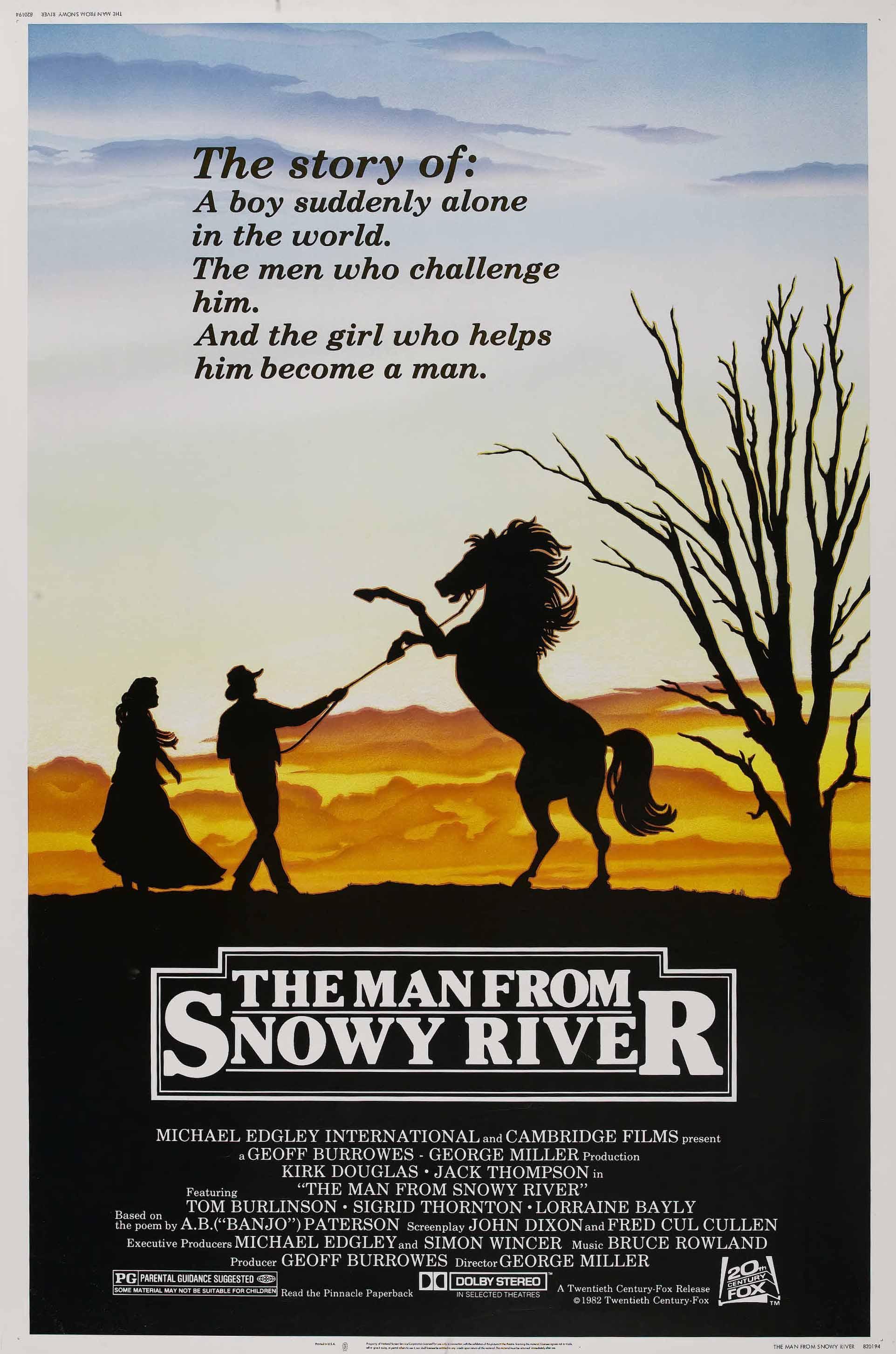 Постер фильма Мужчина с заснеженной реки | Man from Snowy River