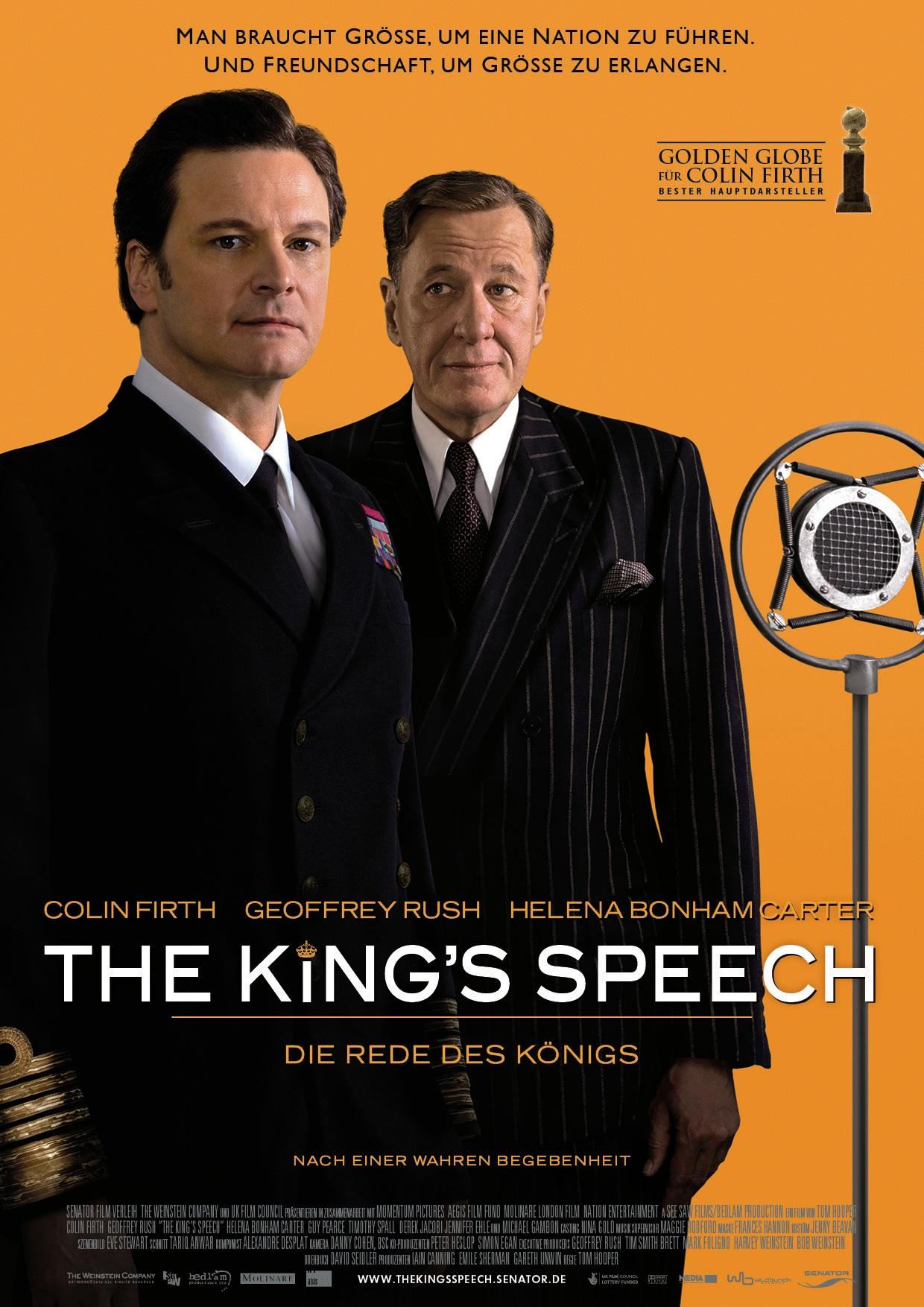 Постер фильма Король говорит! | King's Speech