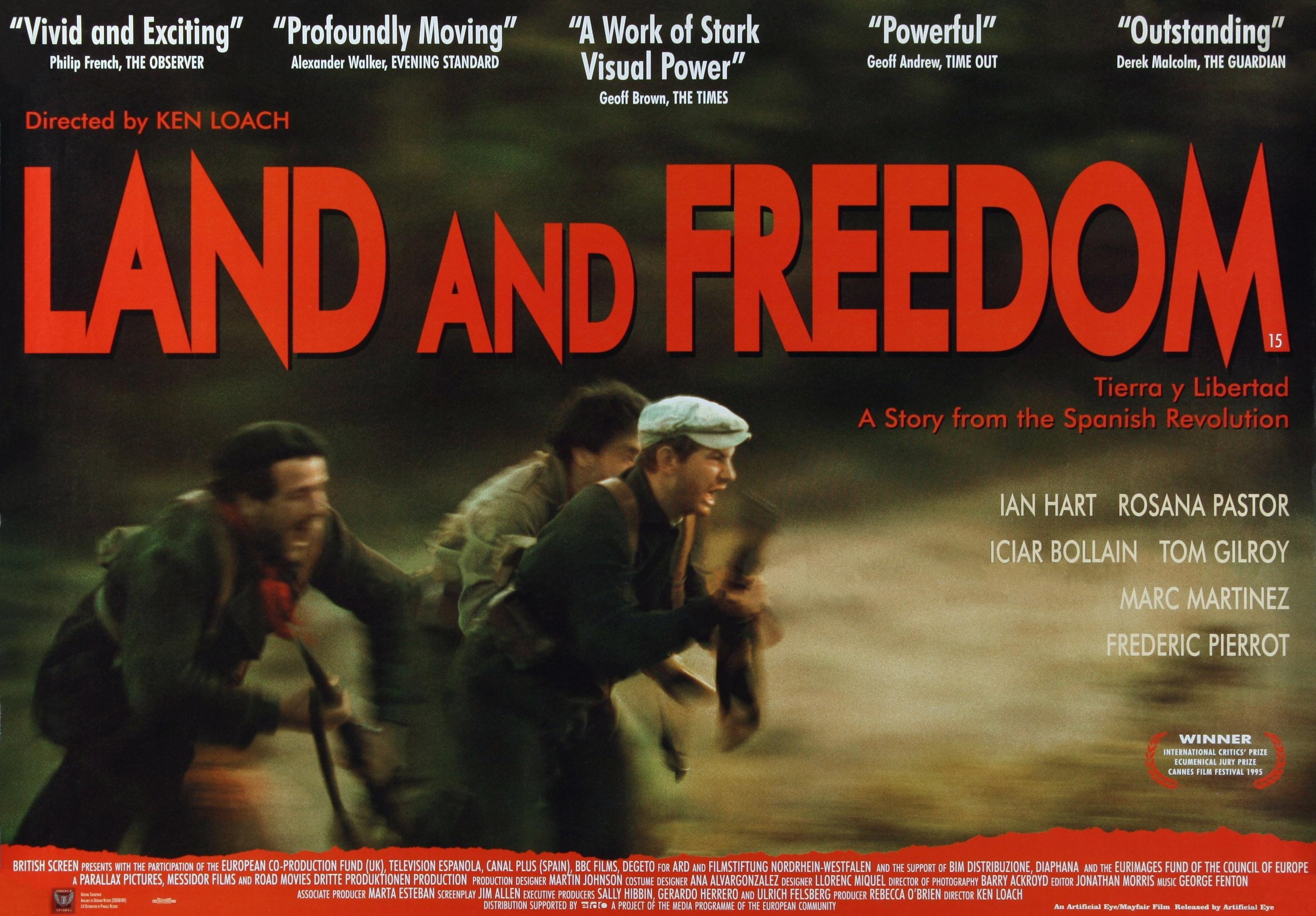 Постер фильма Земля и свобода | Land and Freedom