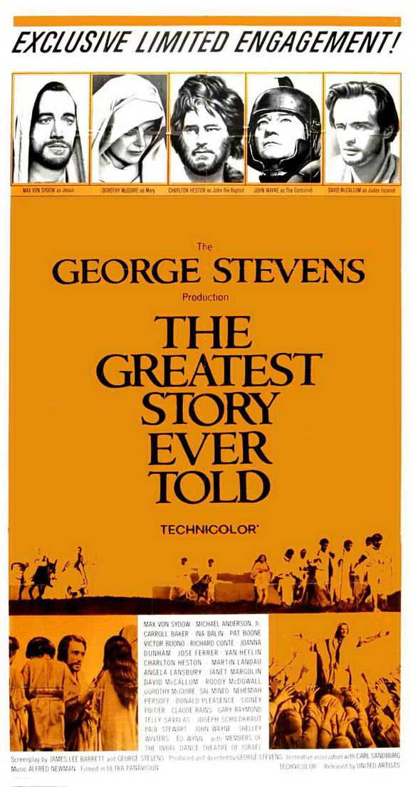 Постер фильма Величайшая из когда-либо рассказанных историй | Greatest Story Ever Told