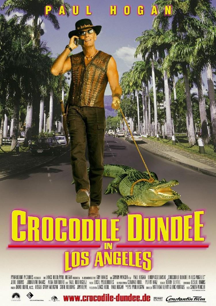 Постер фильма Крокодил Данди в Лос-Анджелесе | Crocodile Dundee in Los Angeles