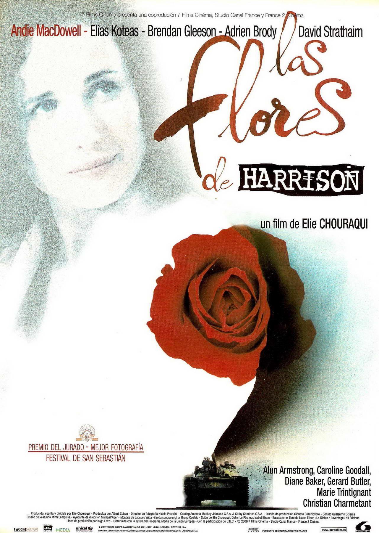 Постер фильма Спасти Харрисона | Harrison's Flowers