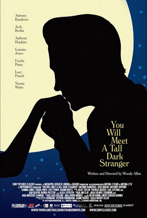 Постер фильма Ты встретишь таинственного незнакомца | You Will Meet a Tall Dark Stranger