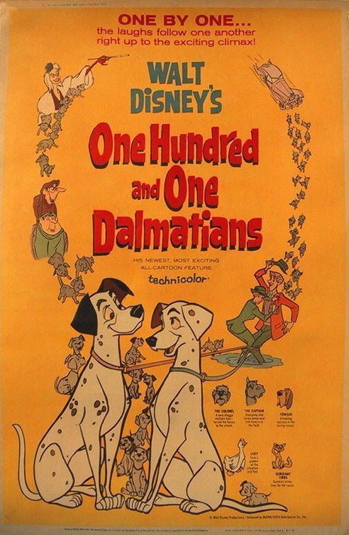 Постер фильма 101 Далматинец | One Hundred and One Dalmatians