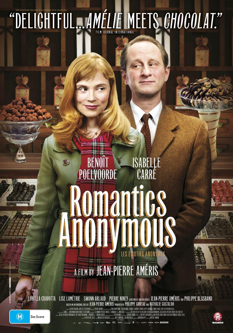 Постер фильма Анонимные романтики | Les émotifs anonymes