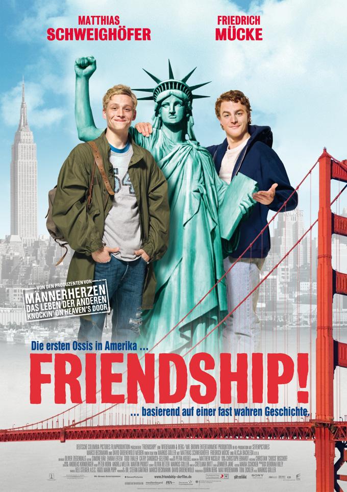Постер фильма Том и Вайт уделывают Америку | Friendship