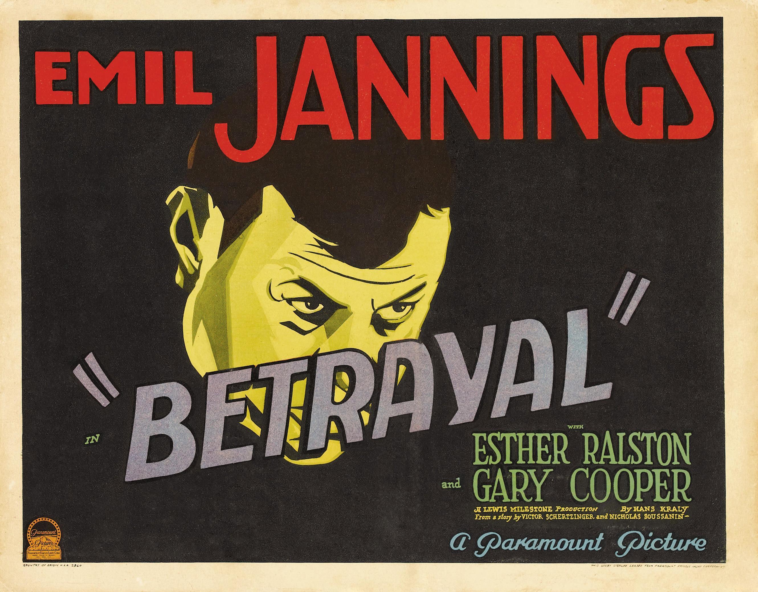 Постер фильма Betrayal
