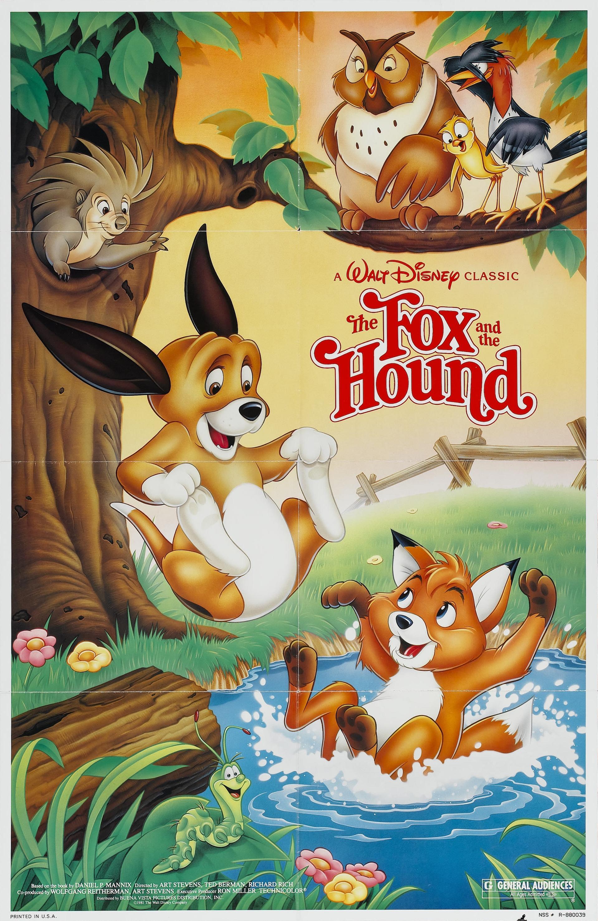 Постер фильма Лис и пес | Fox and the Hound
