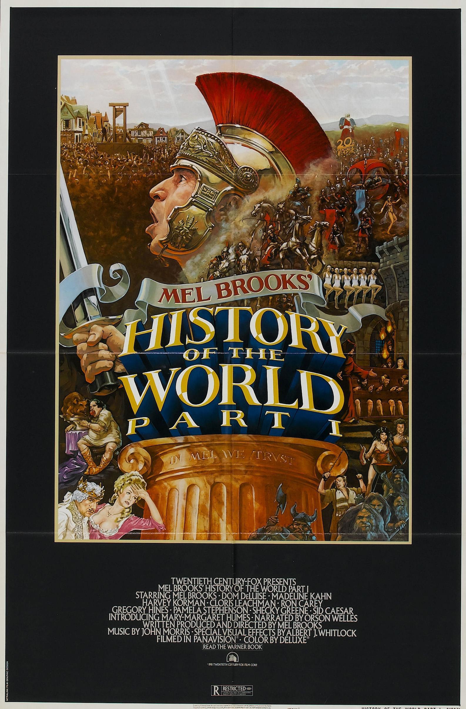 Постер фильма Всемирная история | History of the World: Part I