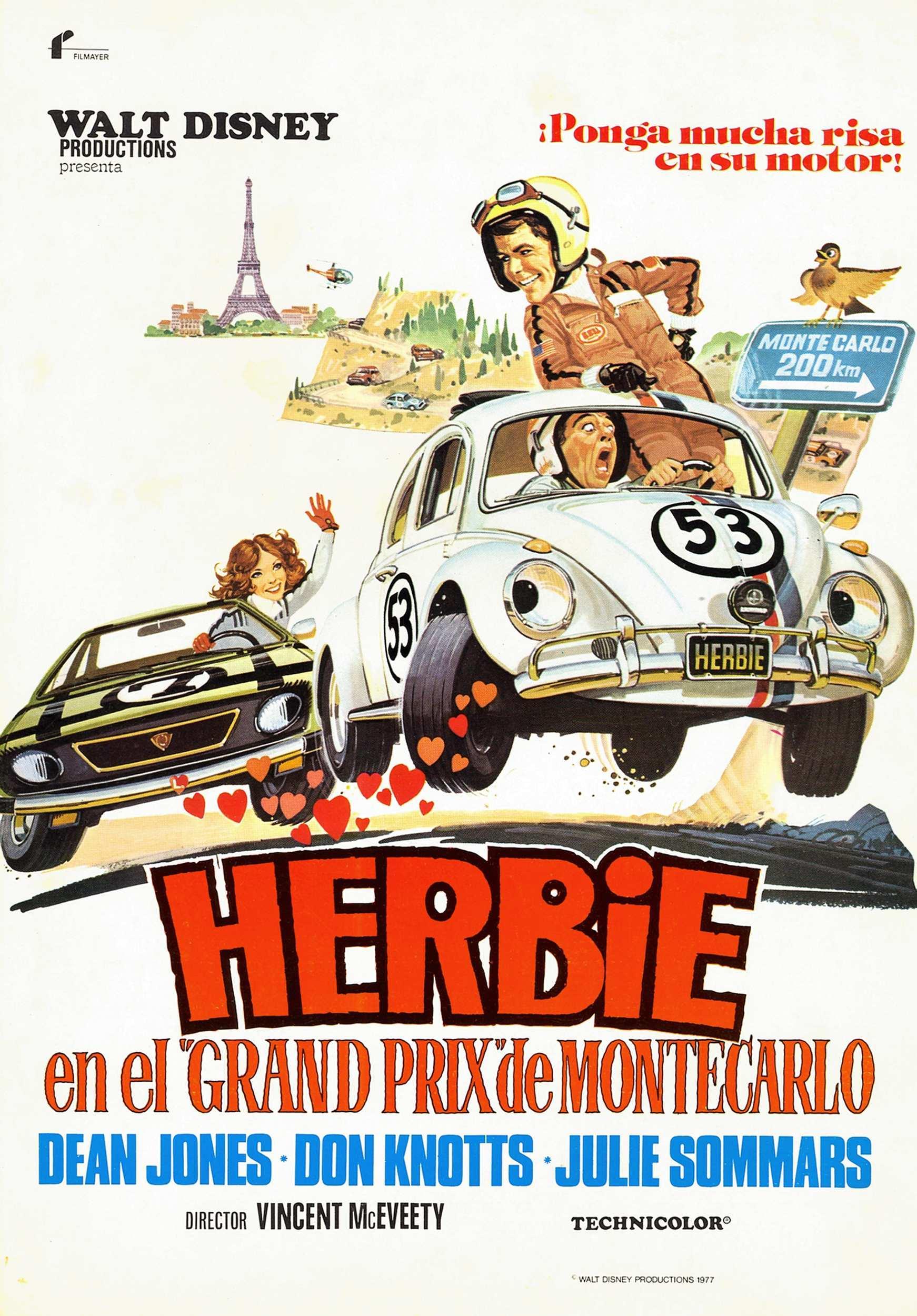 Постер фильма Herbie Goes to Monte Carlo
