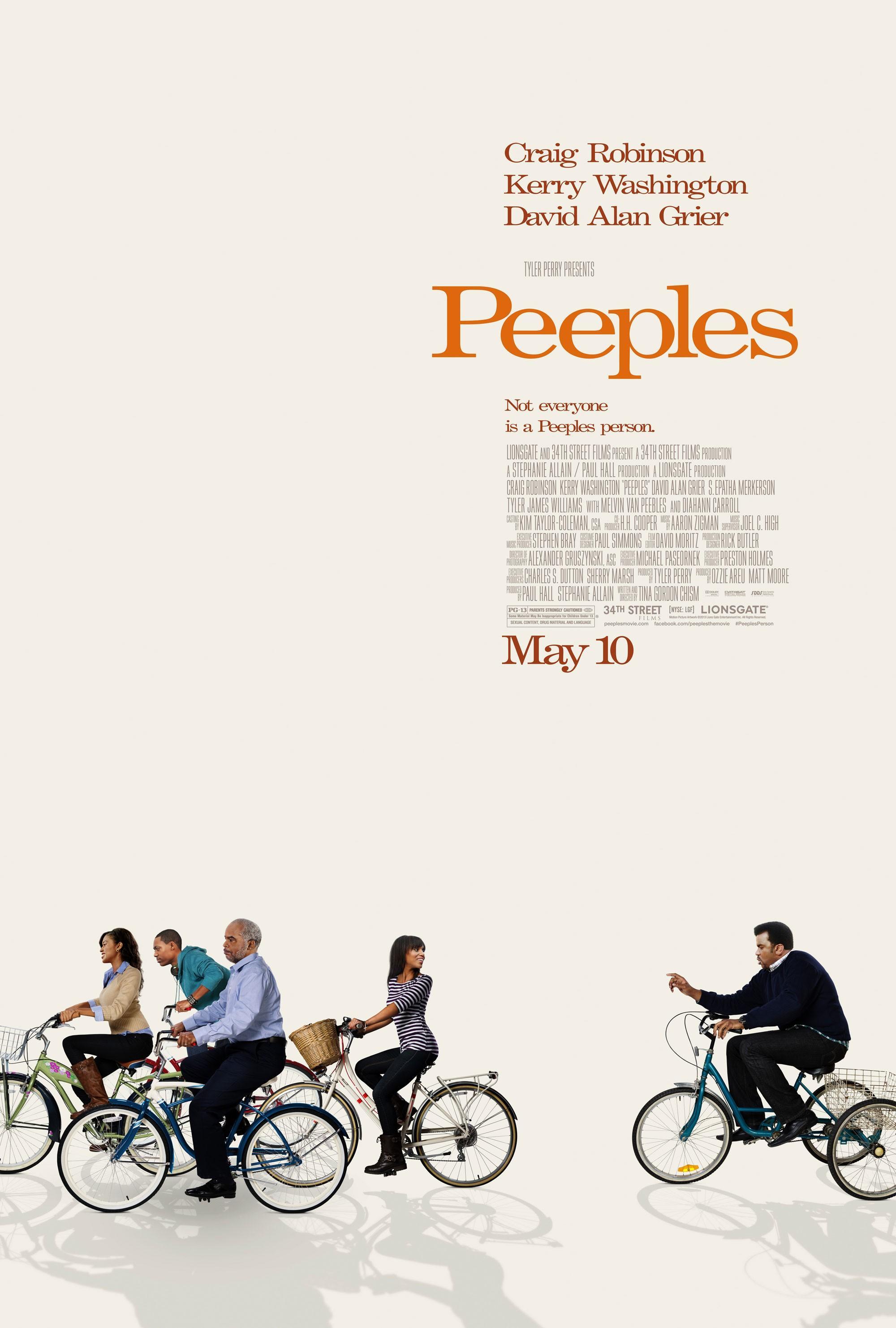 Постер фильма Мы – семья Пиплз | Peeples