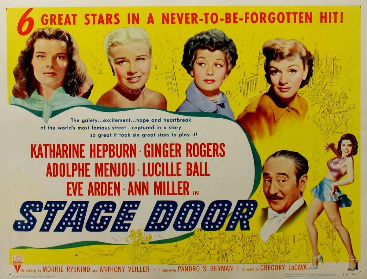 Постер фильма Дверь на сцену | Stage Door