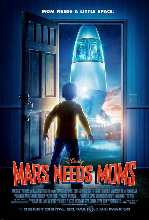 Постер фильма Тайна красной планеты | Mars Needs Moms!