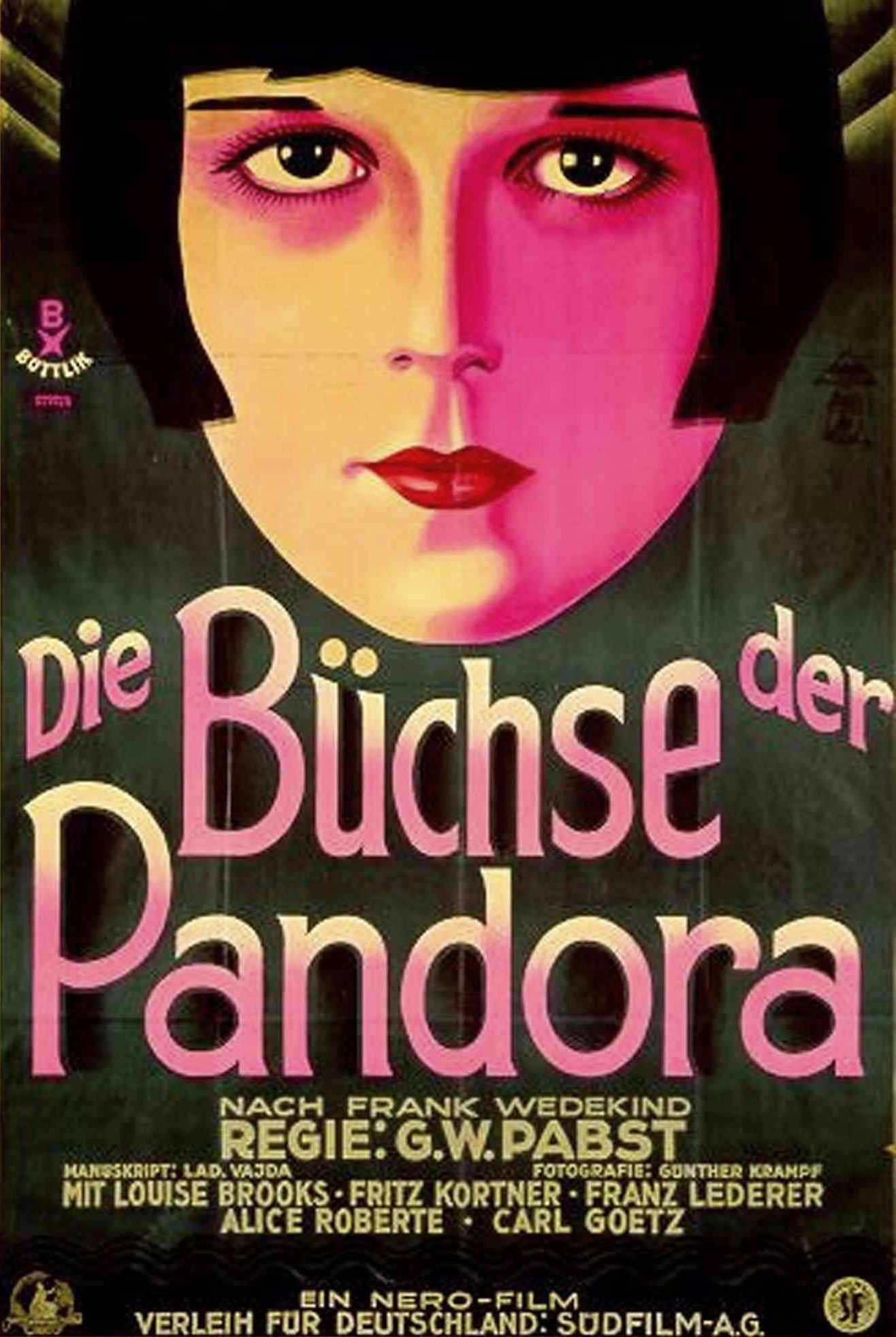 Постер фильма Ящик Пандоры | Büchse der Pandora