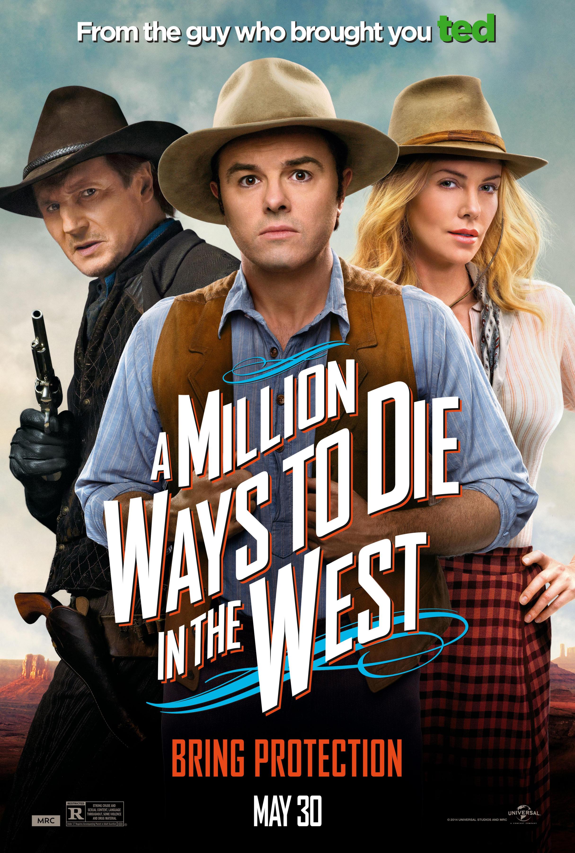 Постер фильма Миллион способов потерять голову | Million Ways to Die in the West