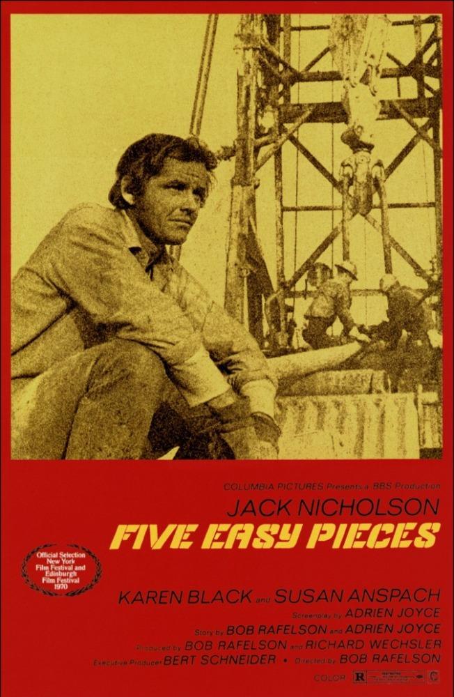 Постер фильма Пять легких пьес | Five Easy Pieces
