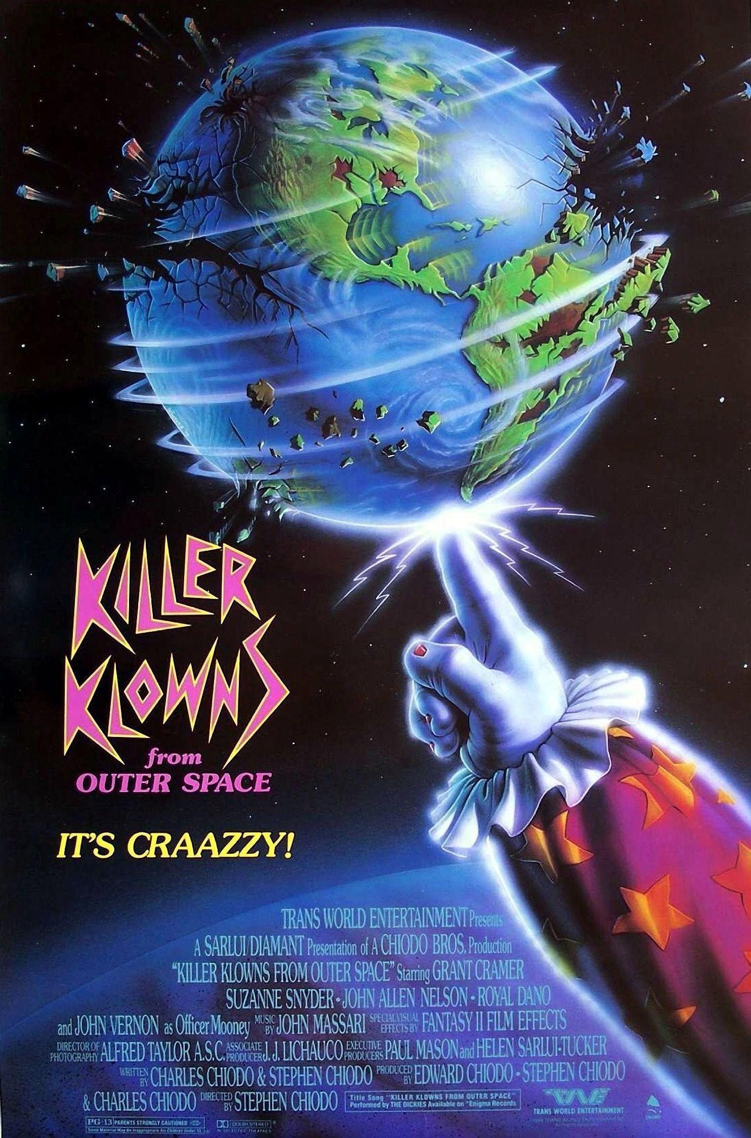 Постер фильма Клоуны-убийцы из космоса | Killer Klowns from Outer Space