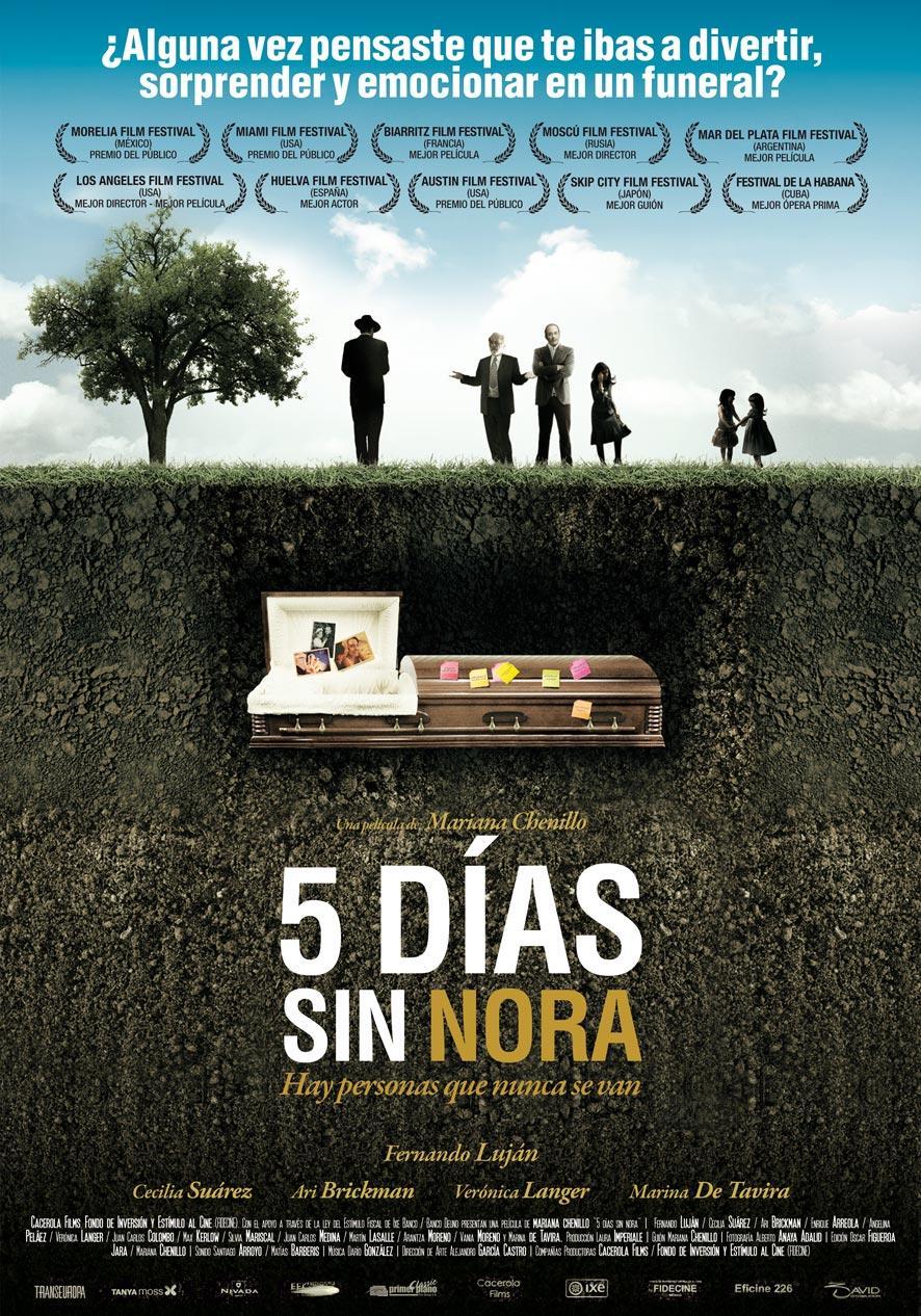 Постер фильма Пять дней без Норы | Cinco días sin Nora