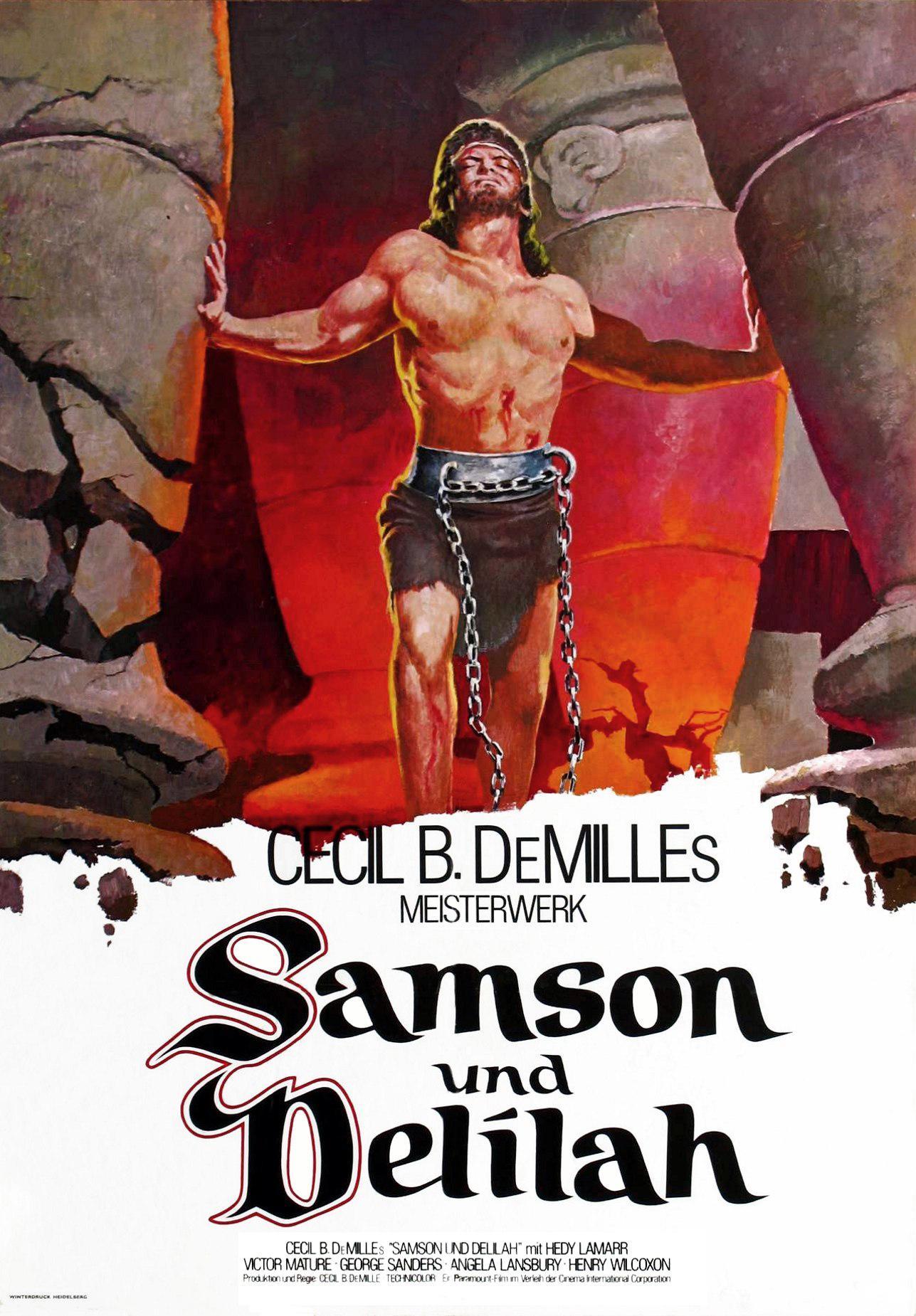 Постер фильма Самсон и Далила | Samson and Delilah