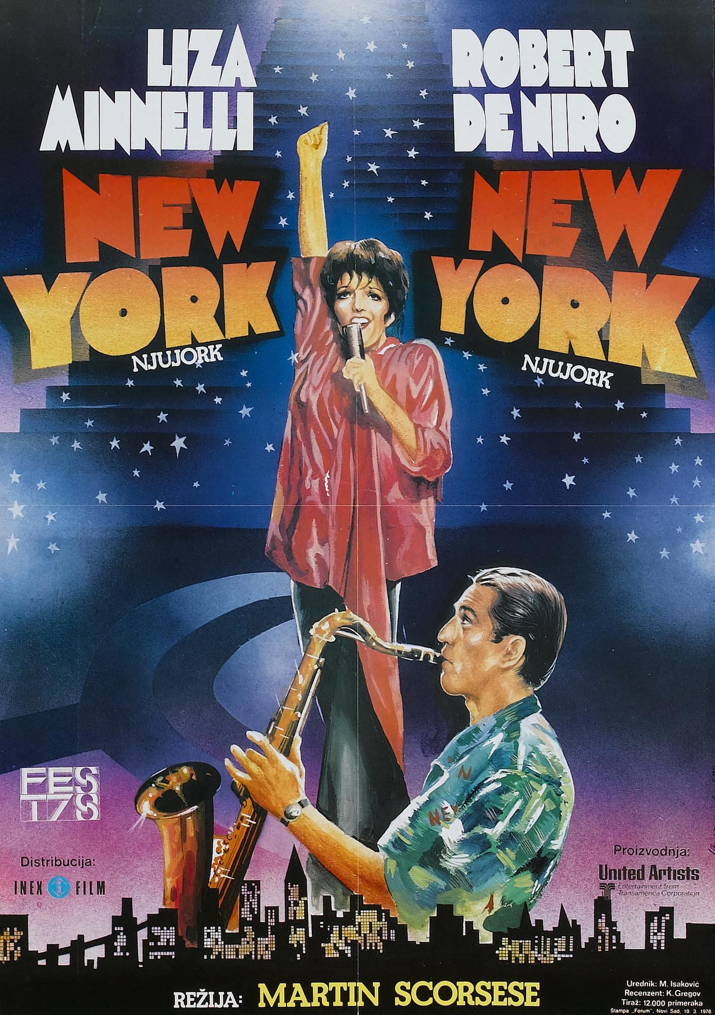 Постер фильма Нью-Йорк, Нью-Йорк | New York, New York