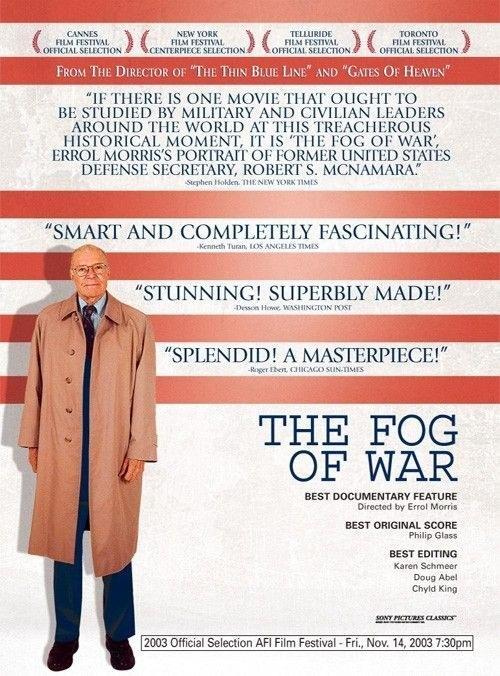 Постер фильма Fog of War: Eleven Lessons from the Life of Robert S. McNamara