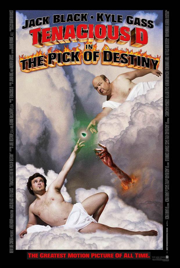 Постер фильма Баловни судьбы | Tenacious D in The Pick of Destiny