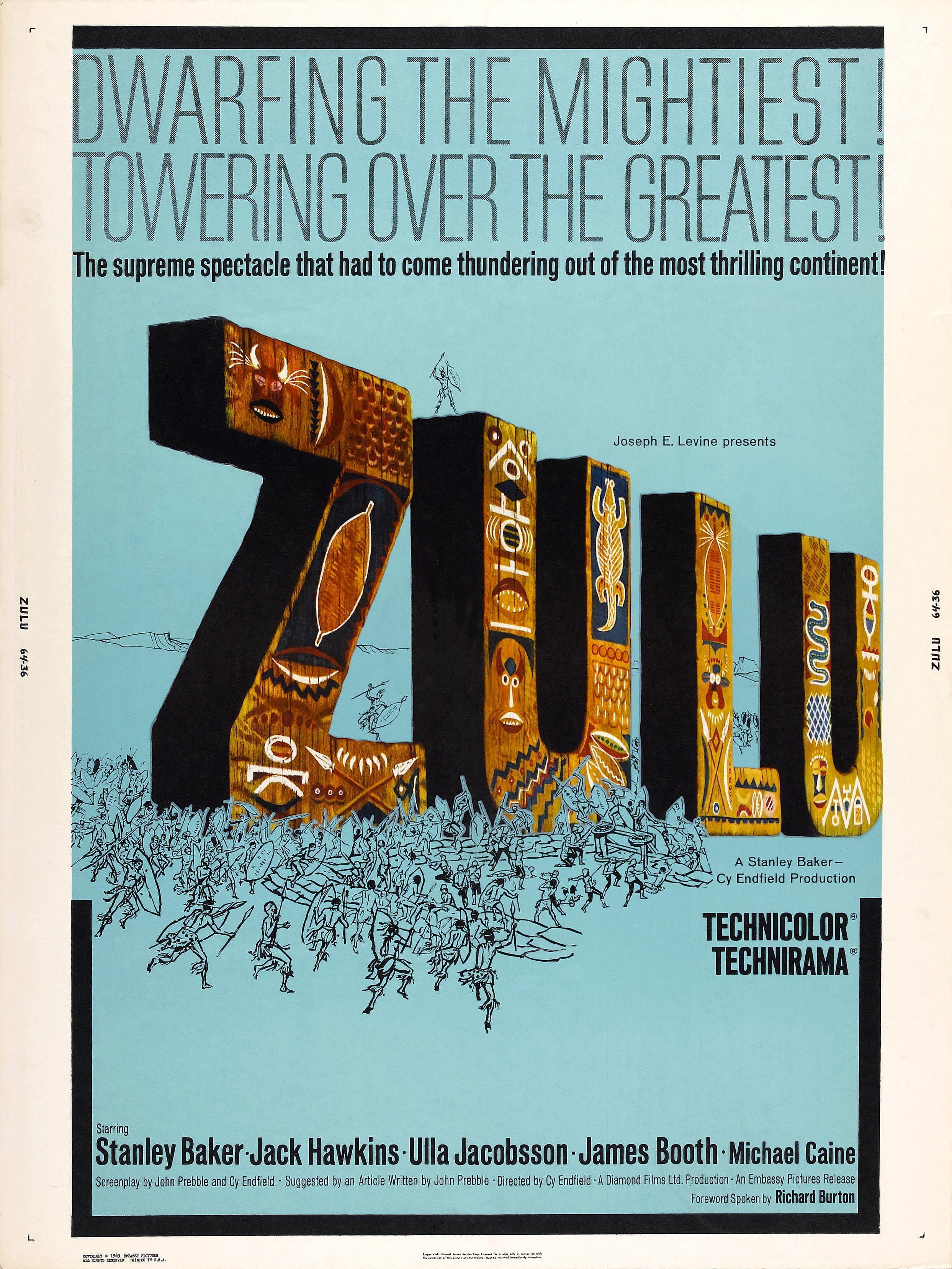 Постер фильма Зулусы | Zulu