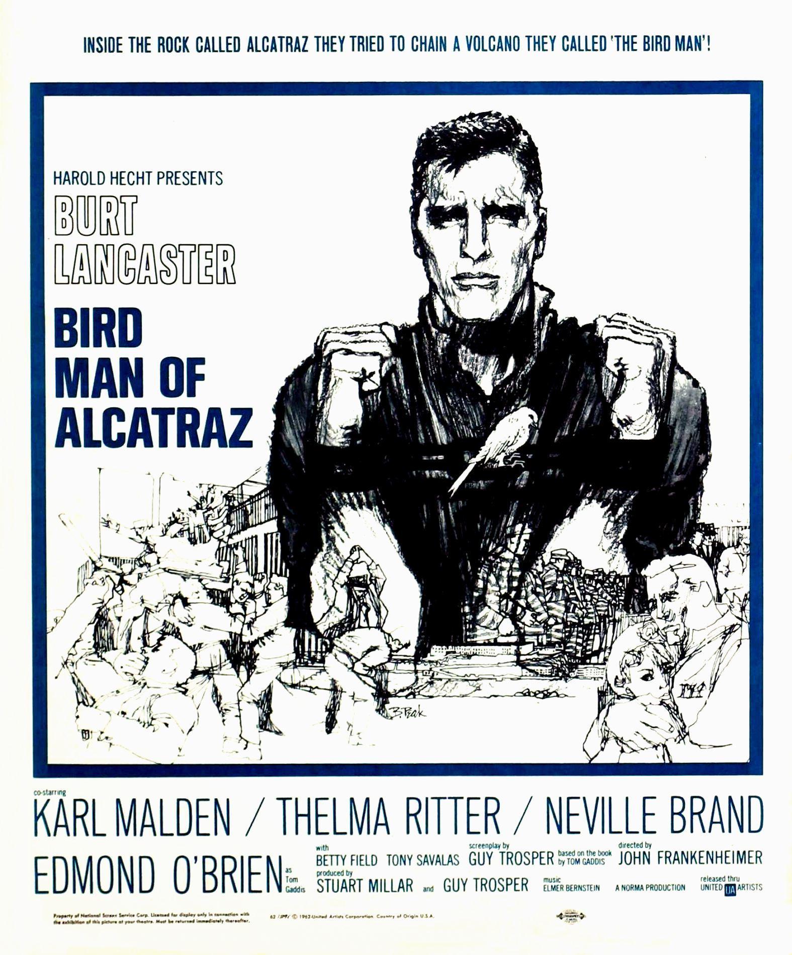 Постер фильма Любитель птиц из Алькатраса | Birdman of Alcatraz
