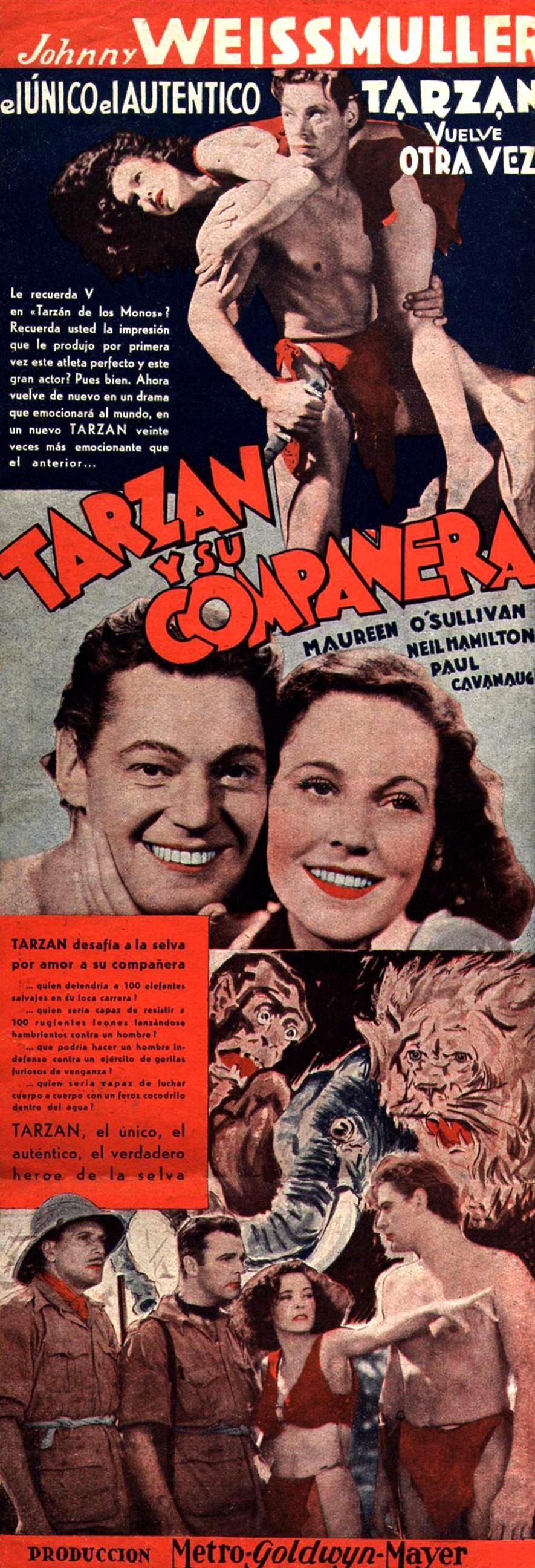 Постер фильма Tarzan and His Mate
