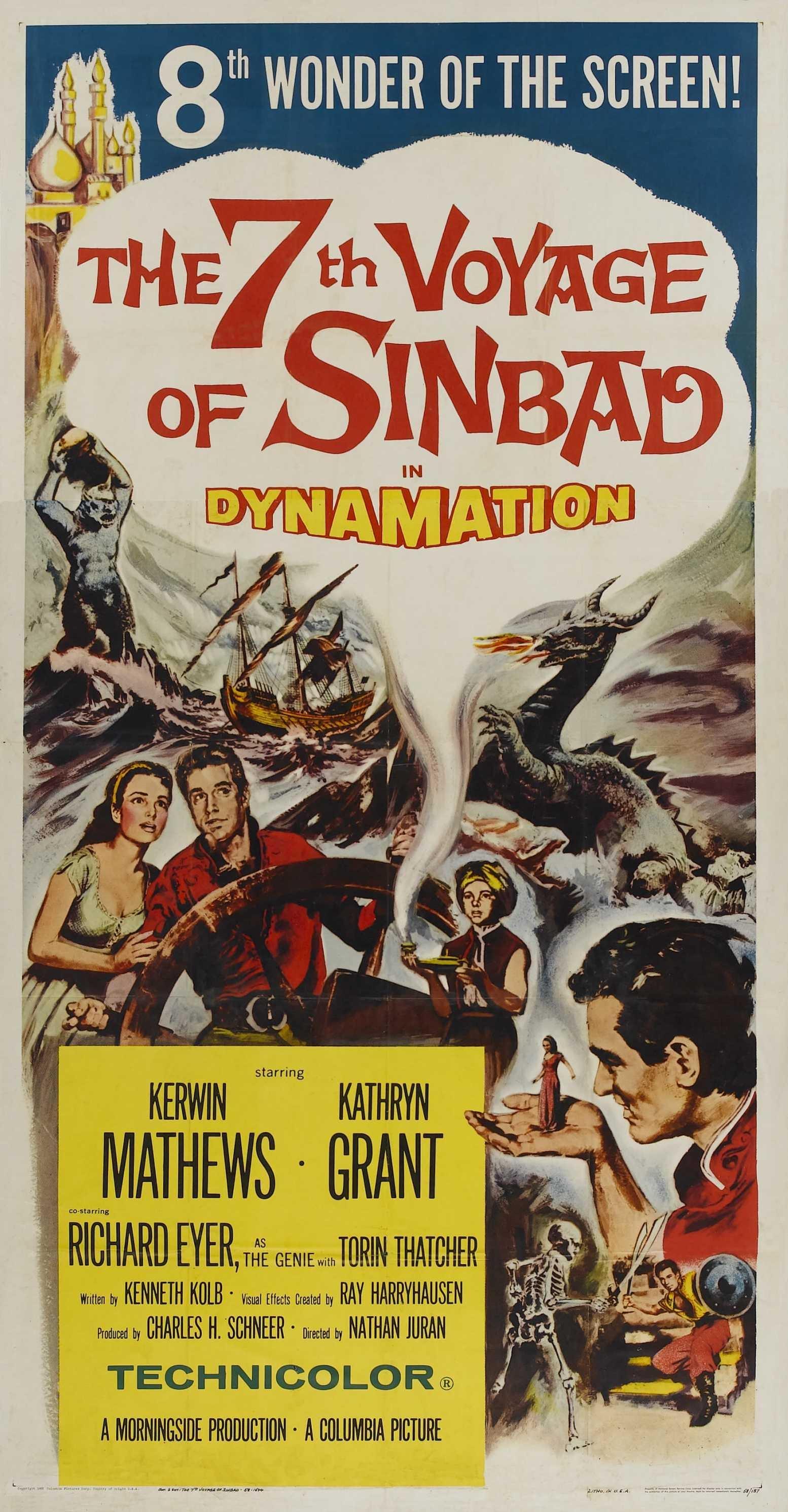 Постер фильма Седьмое путешествие Синдбада | 7th Voyage of Sinbad