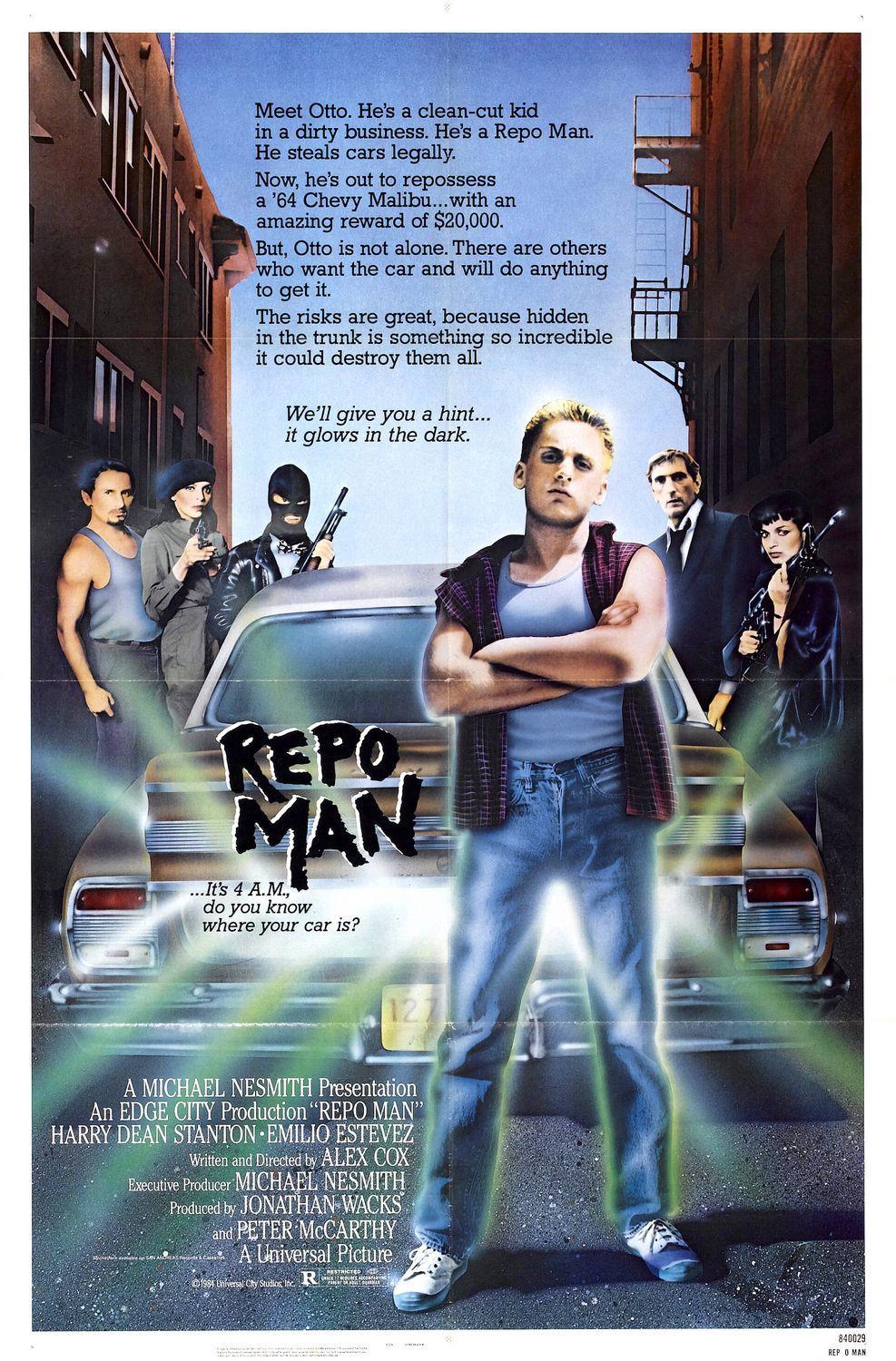 Постер фильма Конфискатор | Repo Man
