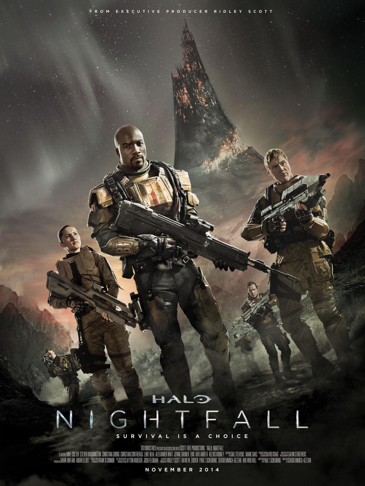 Постер фильма Halo: Сумерки | Halo: Nightfall