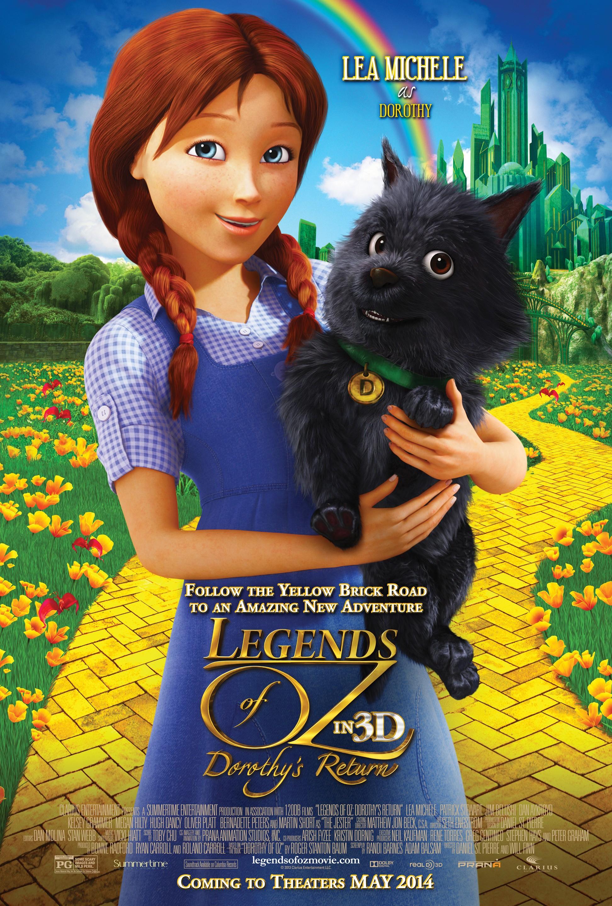 Постер фильма Оз: Возвращение в Изумрудный Город | Legends of Oz: Dorothy's Return