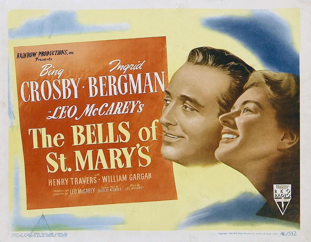 Постер фильма Колокола Святой Марии | Bells of St. Mary's