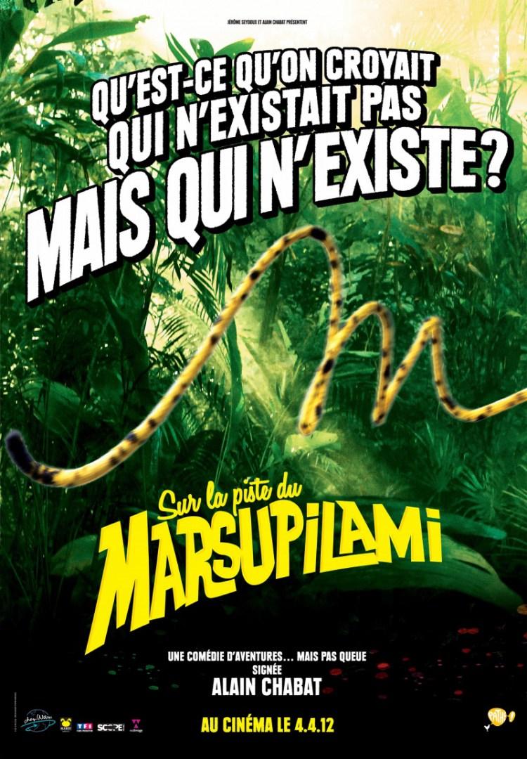 Постер фильма Джунгли зовут! В поисках Марсупилами | Sur la piste du Marsupilami
