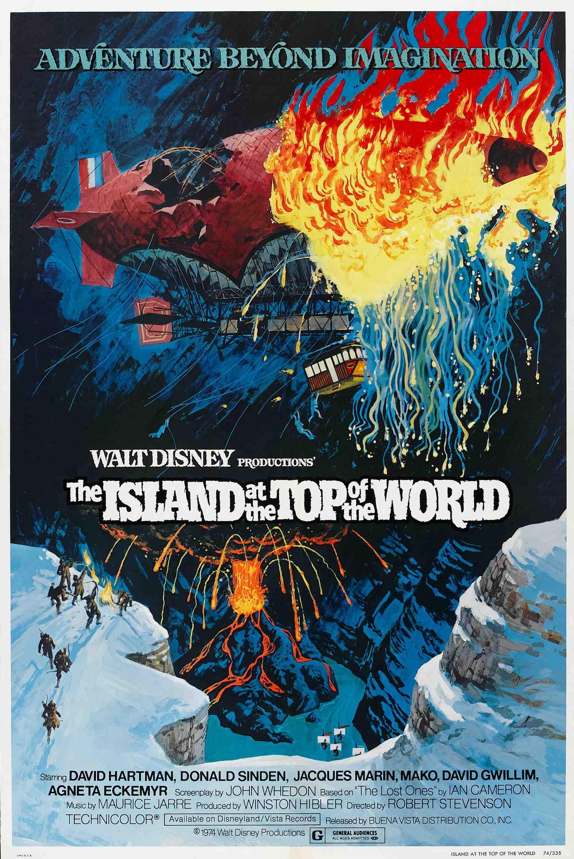 Постер фильма Island at the Top of the World