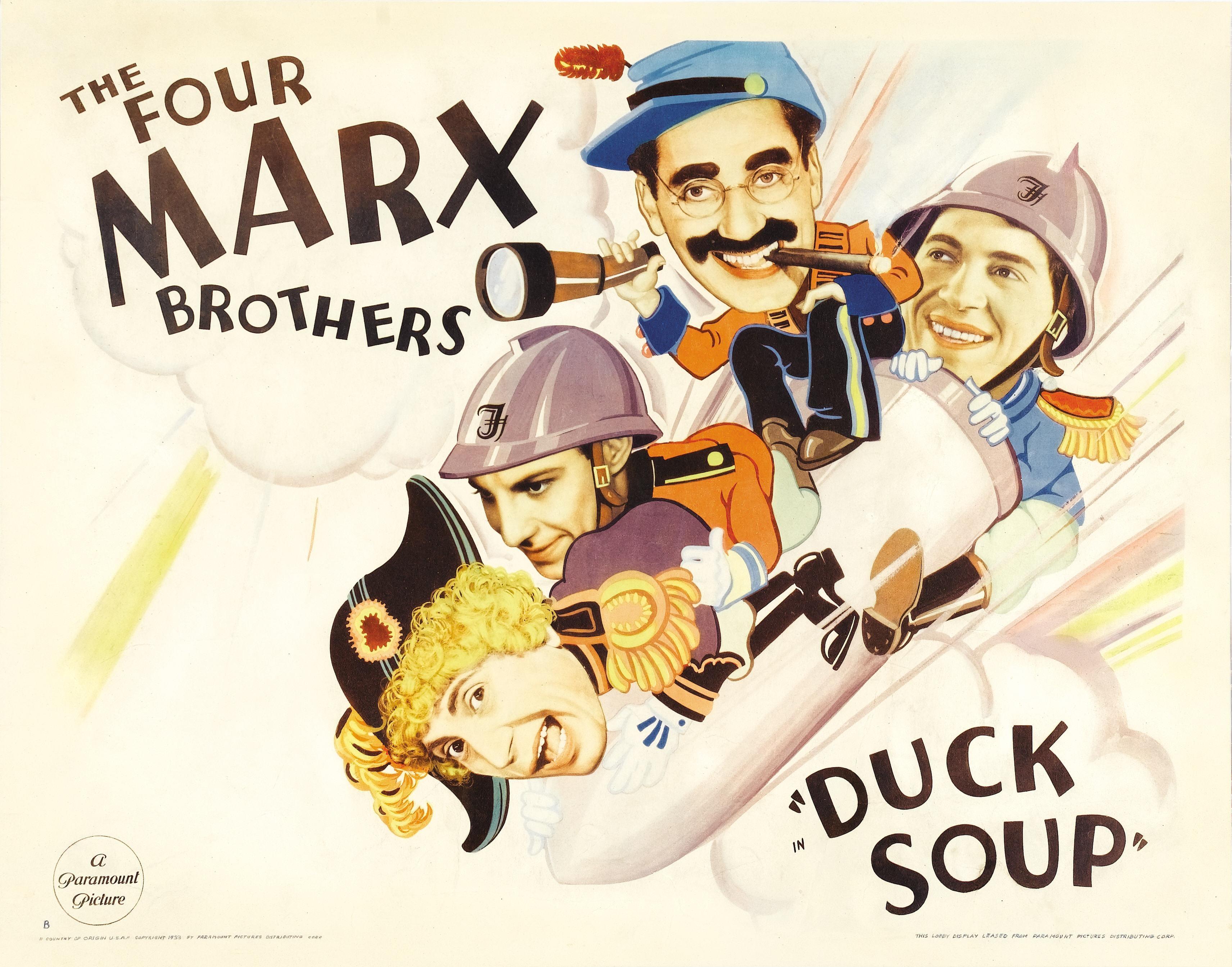 Постер фильма Утиный суп | Duck Soup