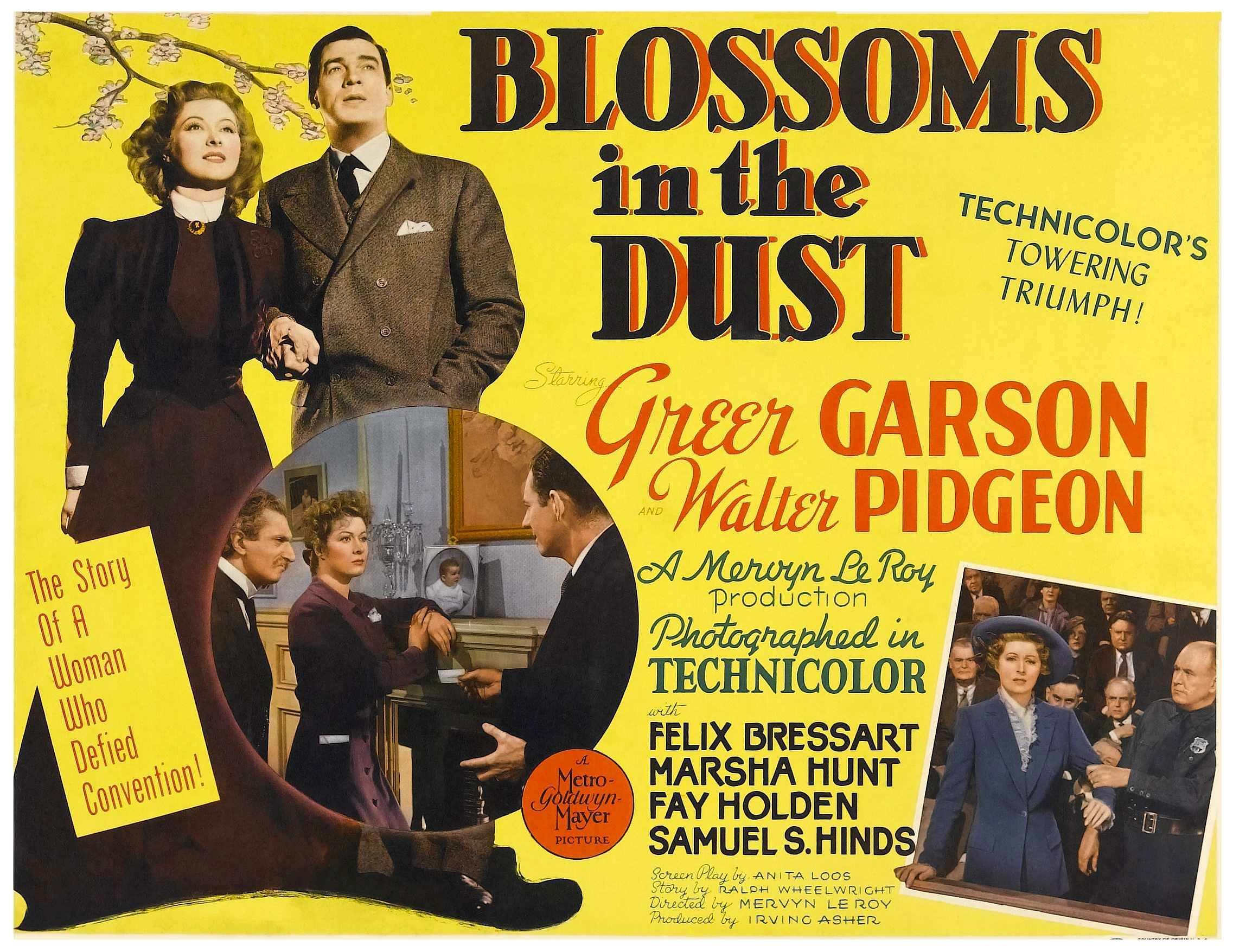 Постер фильма Цветы в пыли | Blossoms in the Dust