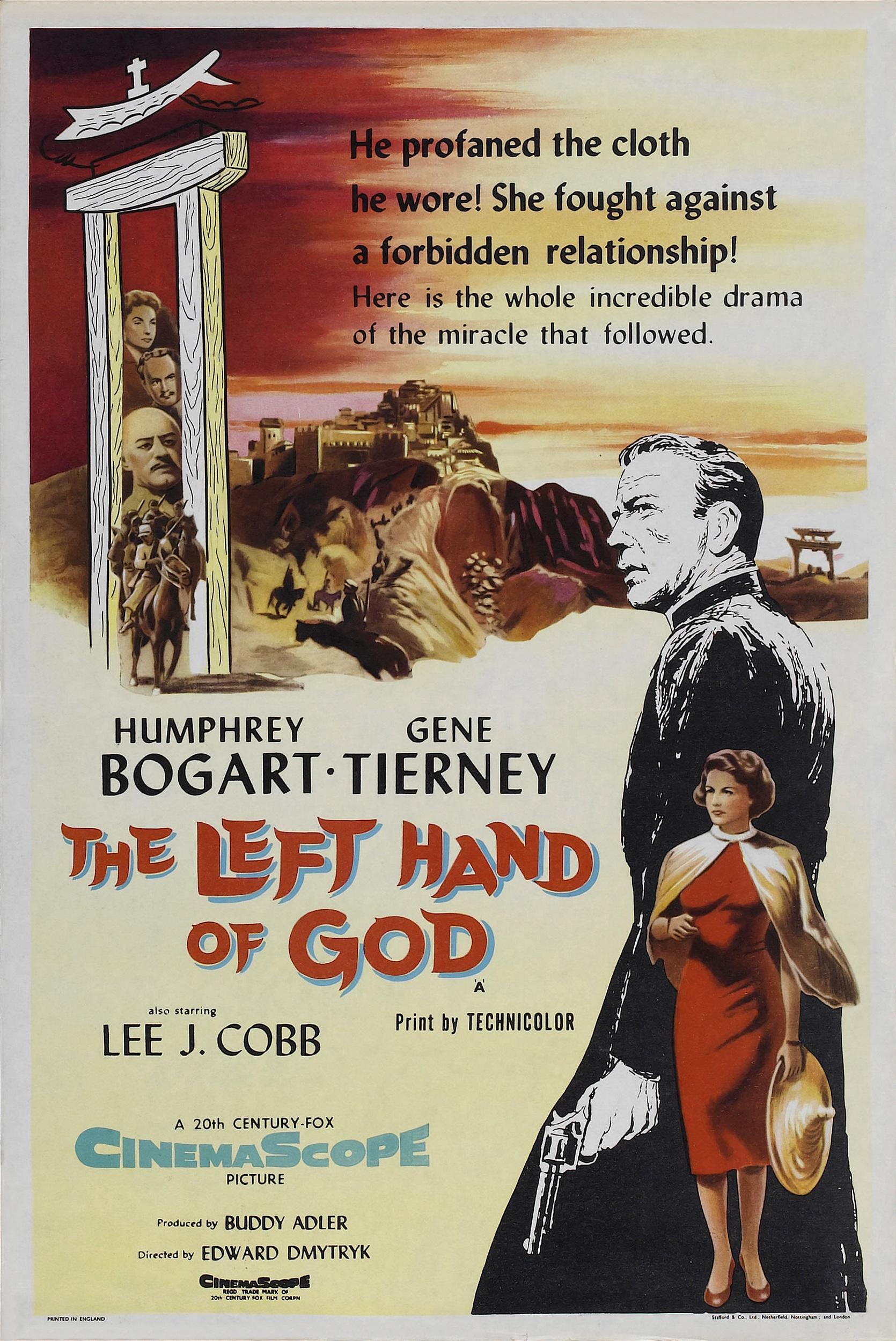 Постер фильма Левая рука Бога | Left Hand of God