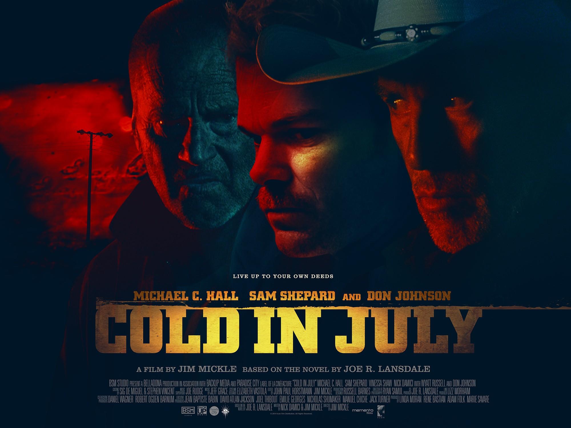 Постер фильма Холод в июле | Cold in July