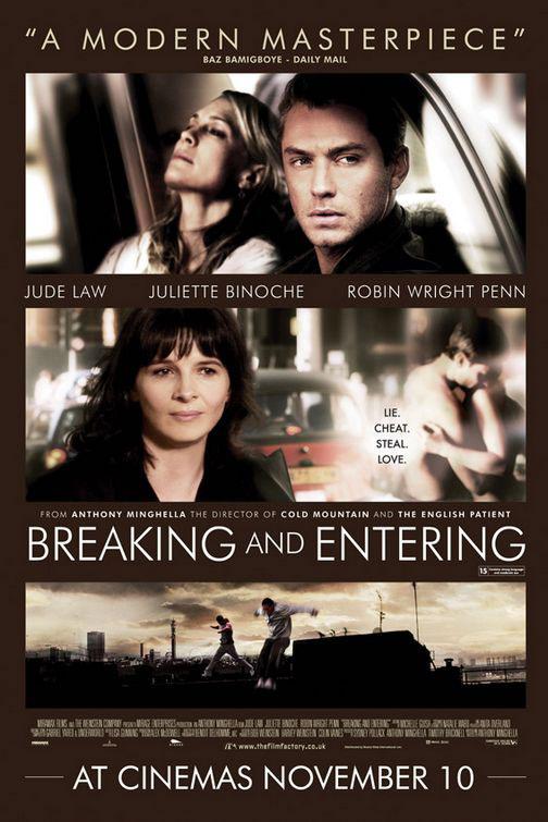 Постер фильма Вторжение | Breaking and Entering