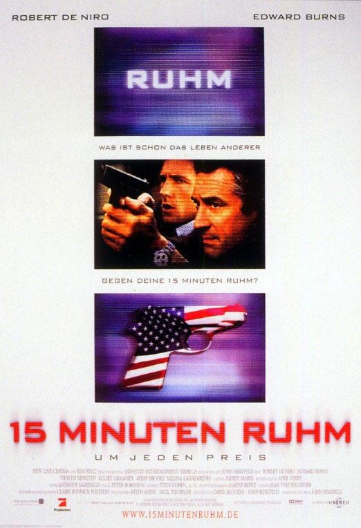 Постер фильма 15 минут славы | 15 Minutes