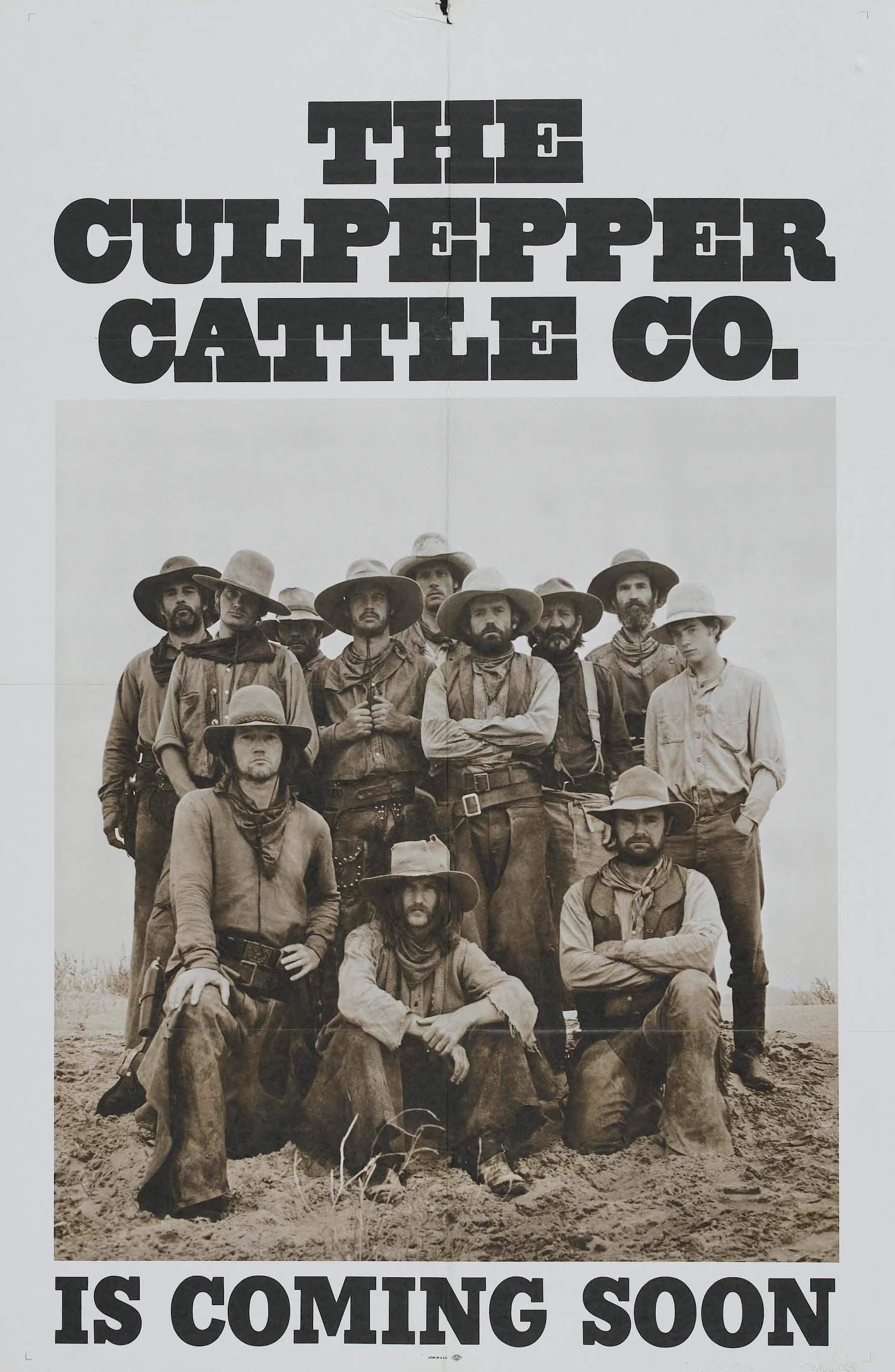 Постер фильма Скотоводческая компания Калпеппера | Culpepper Cattle Co.