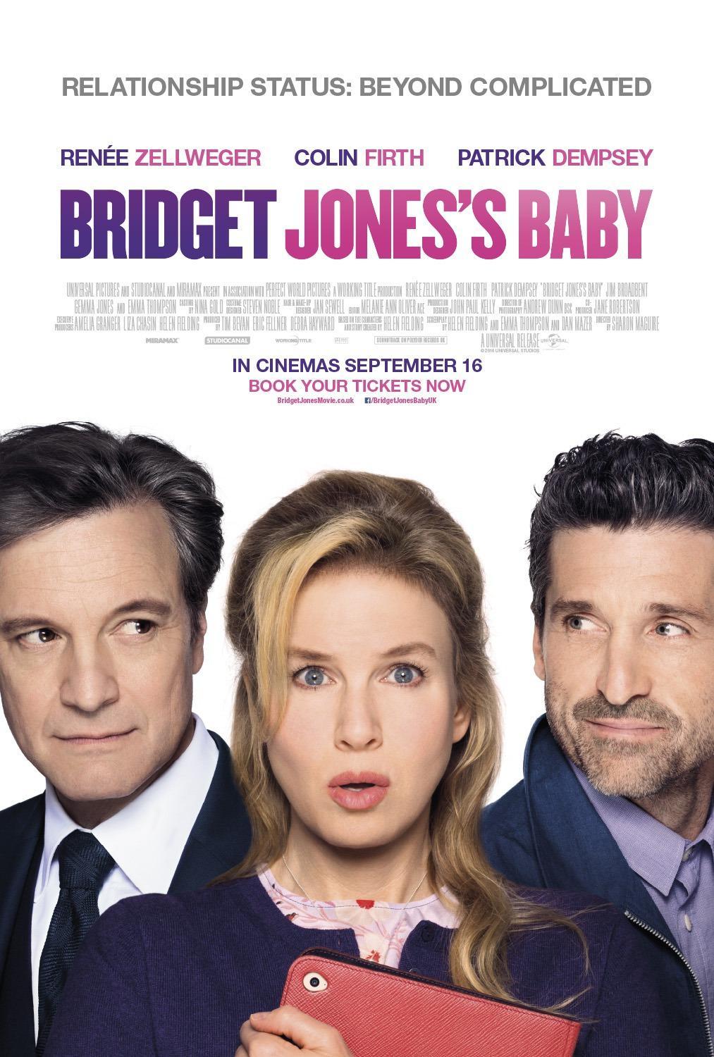 Постер фильма Бриджит Джонс 3 | Bridget Jones's Baby