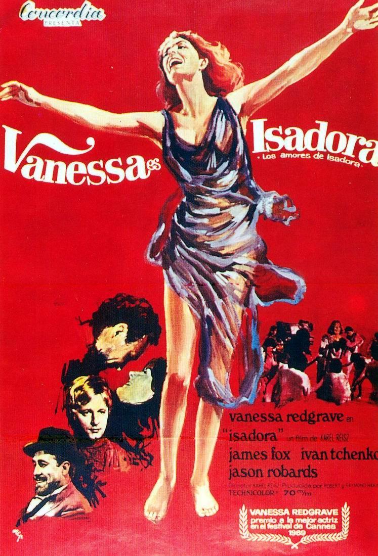 Постер фильма Любовники Айседоры | Isadora