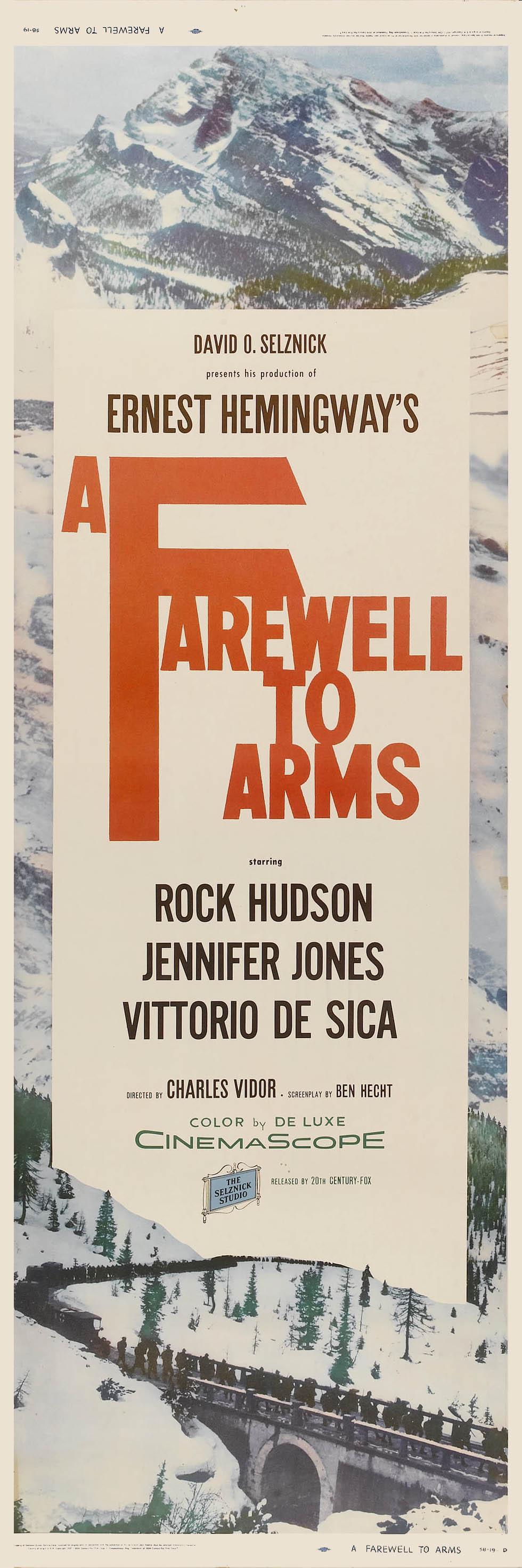Постер фильма Прощай, оружие | Farewell to Arms