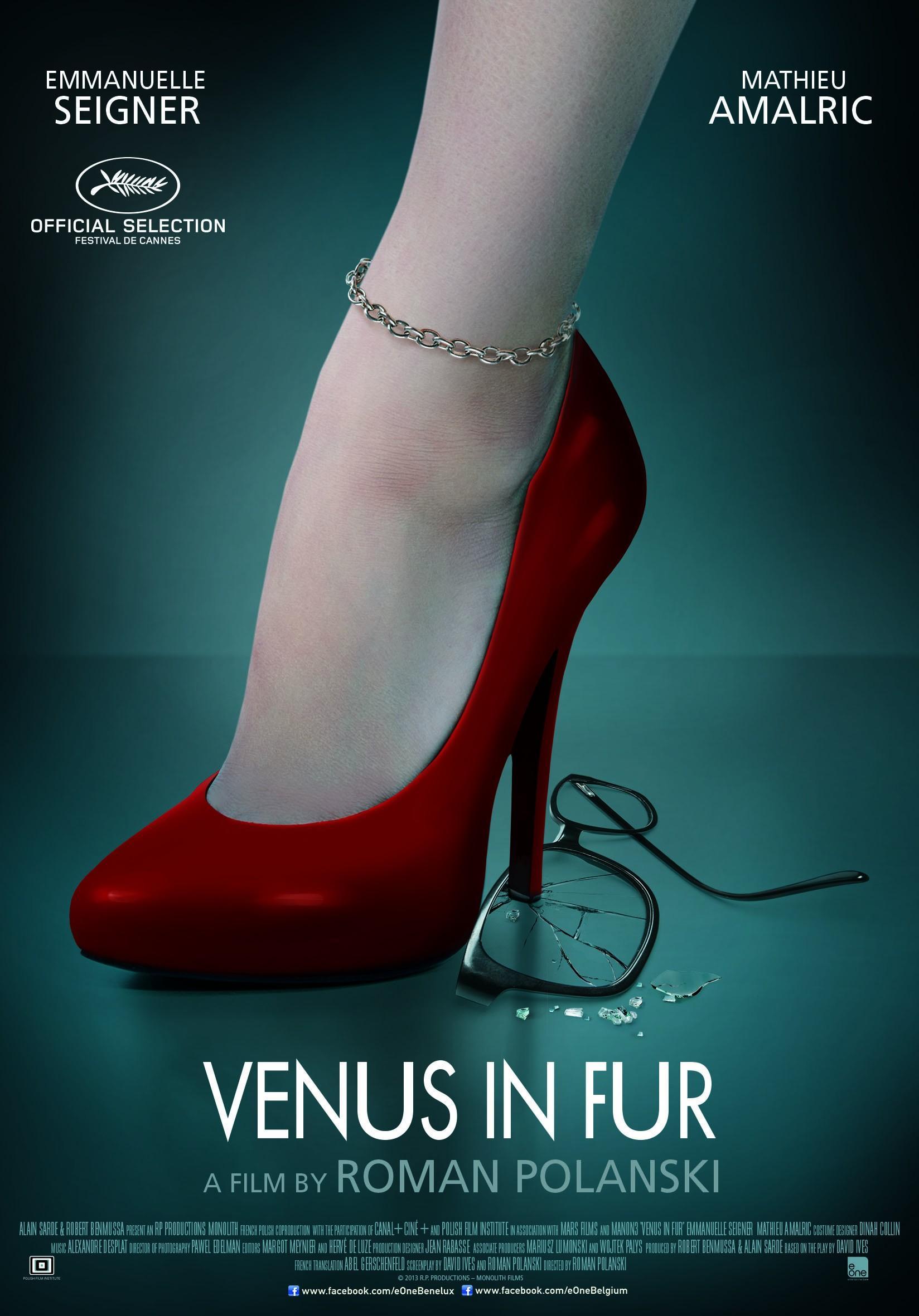 Постер фильма Венера в мехах | Vénus à la fourrure
