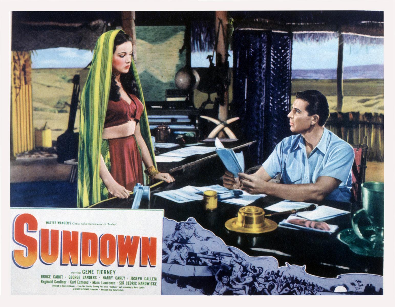 Постер фильма Закат | Sundown